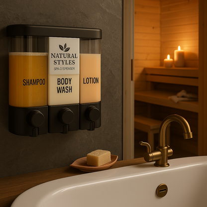 Elegance Trio – Duş için Lüks Üçlü Dağıtıcı Set